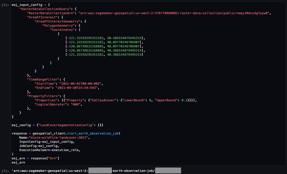Amazon SageMaker geospatial capabilities